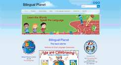 Desktop Screenshot of bilingualplanet.com